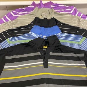 (5) XXL Gently Worn Nike Dri Fit Golf Polos